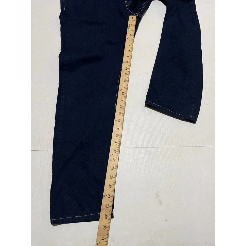 Levis 512 Slim Taper Mens Jeans 38 X 30 Blue Dark Wash Denim 28833-2242 NEW
